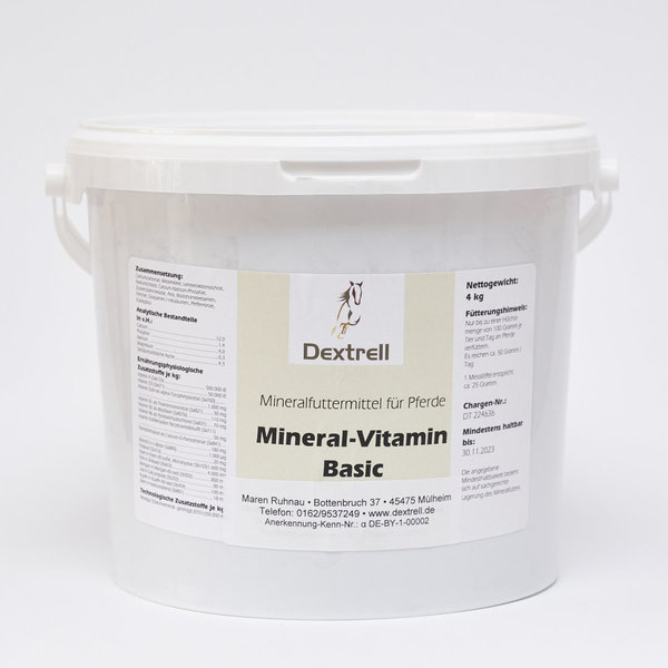 Mineral-Vitamin-Basic 4,0 kg (80Tage)